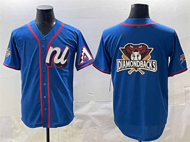 Arizona Diamondbacks National League Team Big Logo Blue 2025 All-Star Edition Limited Stitched Baseball Jersey