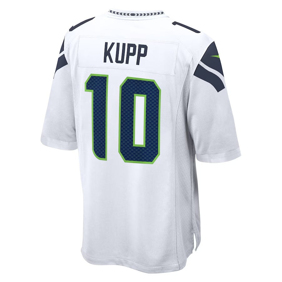 S.Seahawks #10 Cooper Kupp White 50th Season Game Stitched American Football Jerseys