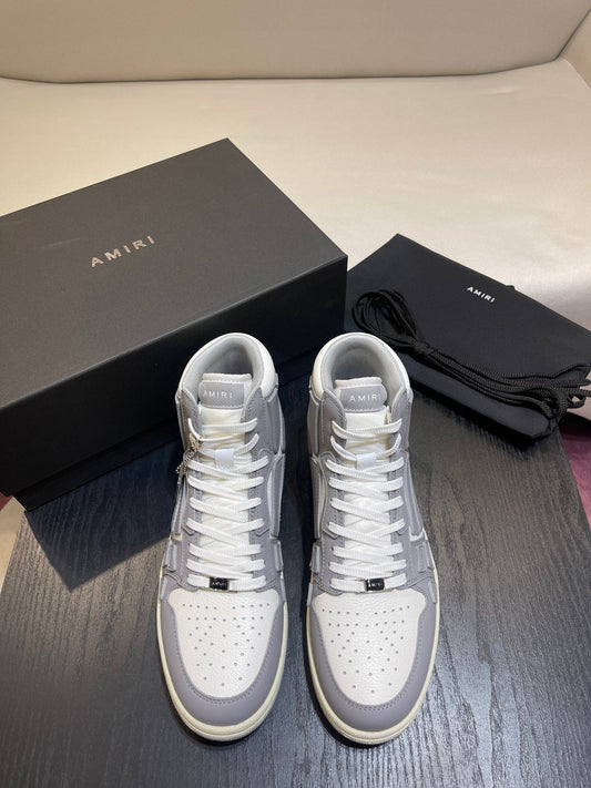 Amiri Skel Top High 'Grey'  Shoes
