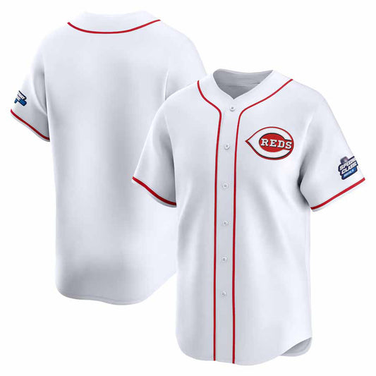 Cincinnati Reds White 2025 Speedway Classic Home Limited Stitched Baseball Jersey