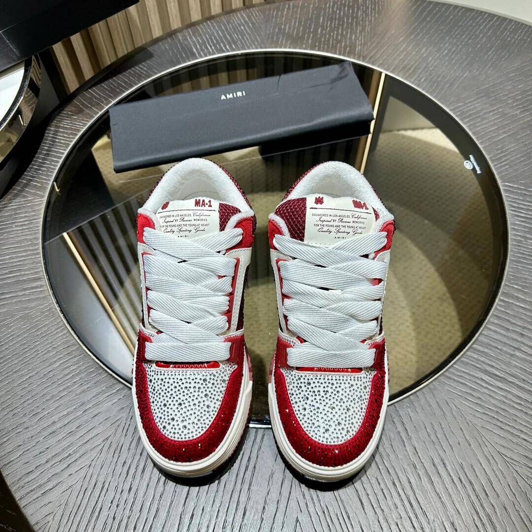 Men's Amiri Crystal Sneakers Shoes