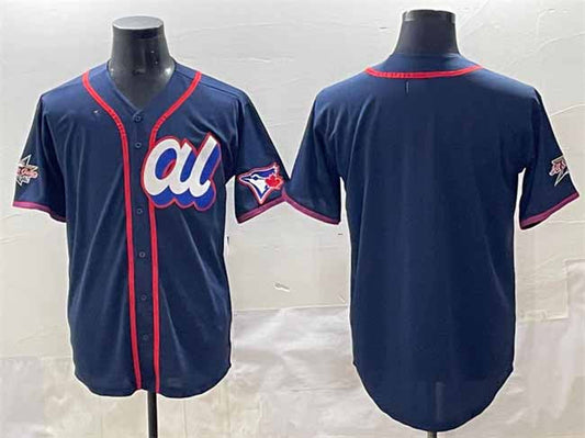 Toronto Blue Jays American League Blank Navy 2025 All-Star Edition Limited Stitched Baseball Jersey